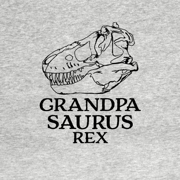 Funny Grandpasaurus: Cool Grandpa Dinosaur Gifts by teemaniac